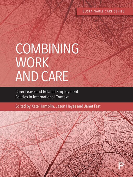 Cover image for Combining Work and Care
